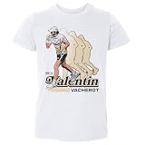 500 LEVEL Valentin Vacherot Tennis Retro Toddler Shirt (White, 2T)