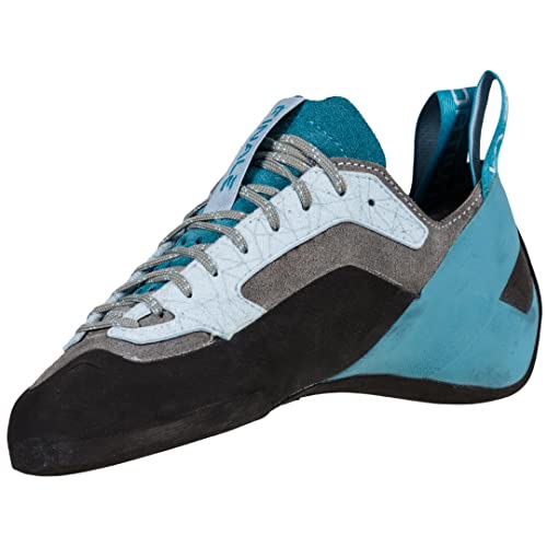 Foto von LA SPORTIVA W Finale Grau - Leistungsfähiger technischer Damen Kletterschuh, Größe EU 36 - Farbe Clay - Topaz