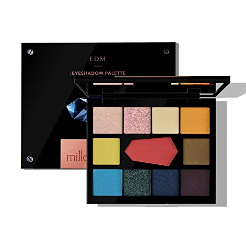 Milletpepper Eye Shadow Palette, Long Lasting Eyeshadows Palette, Professional Highly Pigmented Eyeshadow Pallet, 11 Shades, Matte, Pearlescent, Metallic, Sequin, Shade: Pink | #11-2 Edm #TOP28