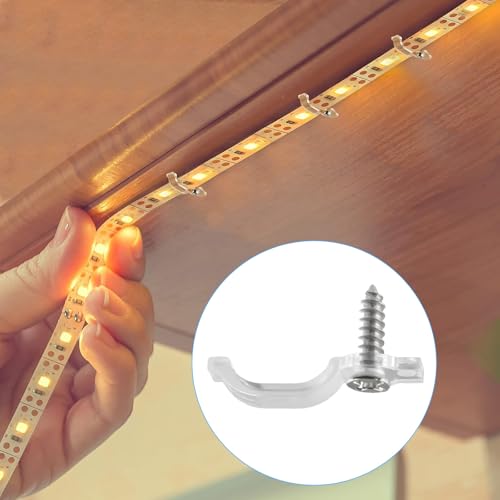 100 Pcs Cable Clips Led Clips Light Strip Clips - Image 3