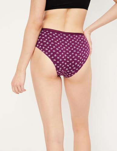 Image of Max Women Cotton Printed Elasticated Bikini Panty - Pack of 3