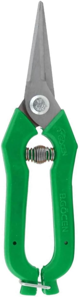 Telvesse Göcen Narenciye Üzüm Bağ Budama Makası Düz Uçlu 19 Cm (YENİ)