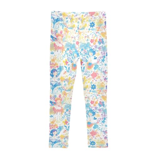 KLL Cute Cute Fairy Toddler Baby Girl Basic Leggings Comfortable Full Length Workout Pants Exercise2