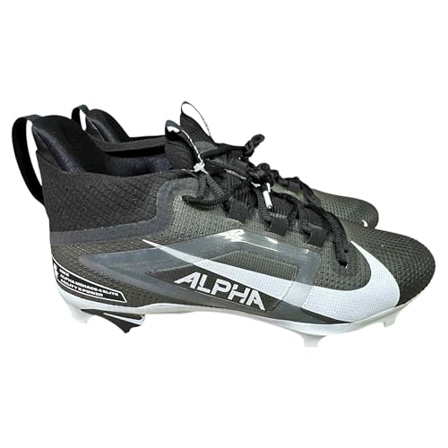 Image of Nike Alpha Menace 4 Elite Football Cleats (FD7036-600, University Red /Team Red /Black /White)