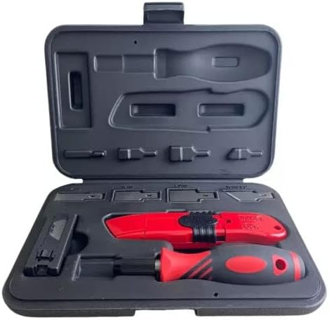 Windshield Pinchweld Preparation Kit Auto Glass Urethane Adhesive Trimming/Autoglass Windshield Urethane Scraper Tool and Blades