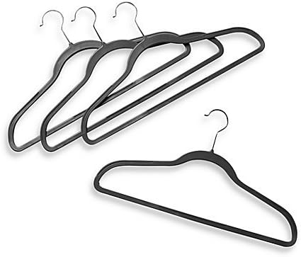 Studio 3BTM Slim GripsTM Hangers (Set of 16) (Frost Grey) by Studio 3B