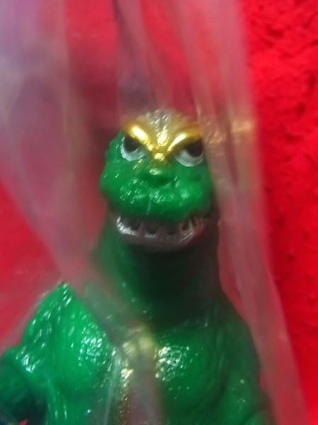 ONEUP ゴジラ 1964 モスゴジ グリーン/ソフビ One up. ゴジラ（1964