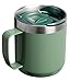 STANLEY Everyday Camp Mug 12oz | Drink Through Lid | Cup for Coffee, Tea and Drinks | Insulated Stainless Steel Coffee Mug | BPA-Free | Hammertone Green