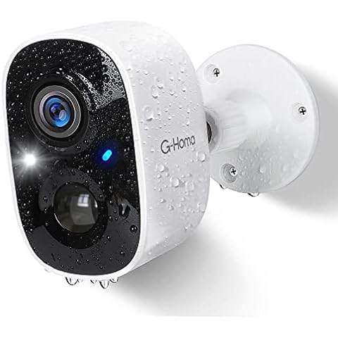 G-Homa Cámara Vigilancia WiFi 1080P con Batería Recargable Cover