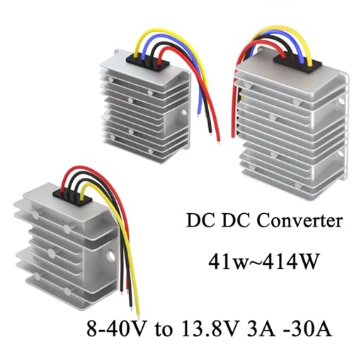Convertisseur de CC 8-40 V à 13,8 V 20A Régulateur tension - 4