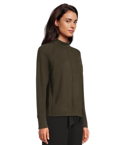 Lilla P Women's Relaxed Turtleneck Sweater2