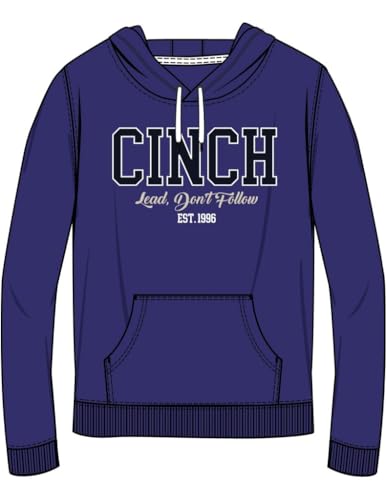 Cinch Western Sweatshirt Mens Hoodie Classic Fit Purple MWK1206030