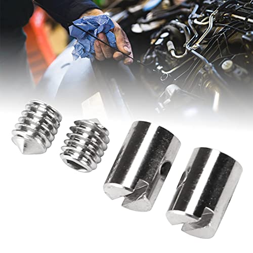 Braçadeiras para cabo do acelerador, kit de cabo do acelerador à prova de ferrugem, metal resistente