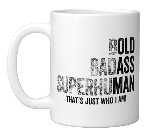 Taza de Cerámica Divertida para Papá 11 Onzas Blanca miniatura 1
