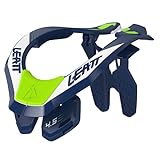 サポーター LEATT 23 (リアット) 4.5 ネックブレース　ブルー　モトクロス カート　正規輸入品 WESTWOODMX (L/XL)