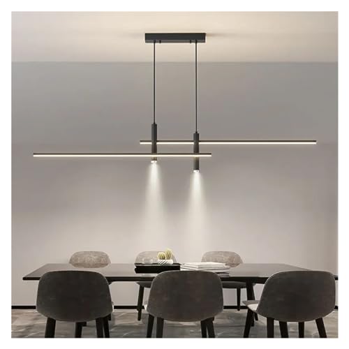 Lampe de pendentif LED pour table à manger et cuisine avec intensité variable