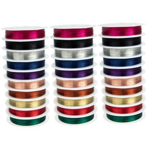 Fil de cuivre flexible Angoily fournitures diy artisanat perles et bracelets