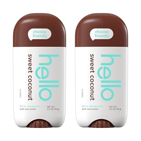 hello Sweet Coconut Deodorant With Shea Butter Cover