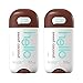 hello Sweet Coconut Aluminum Free Deodorant for Women and Men with Shea Butter, 24-Hour Freshness, Baking Soda Free Deodorant, Dermatologically Tested, 2.6 oz Stick (2 Pack)