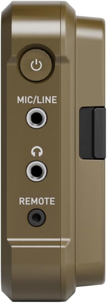 Side view of Atomos Ninja Ultra with audio ports