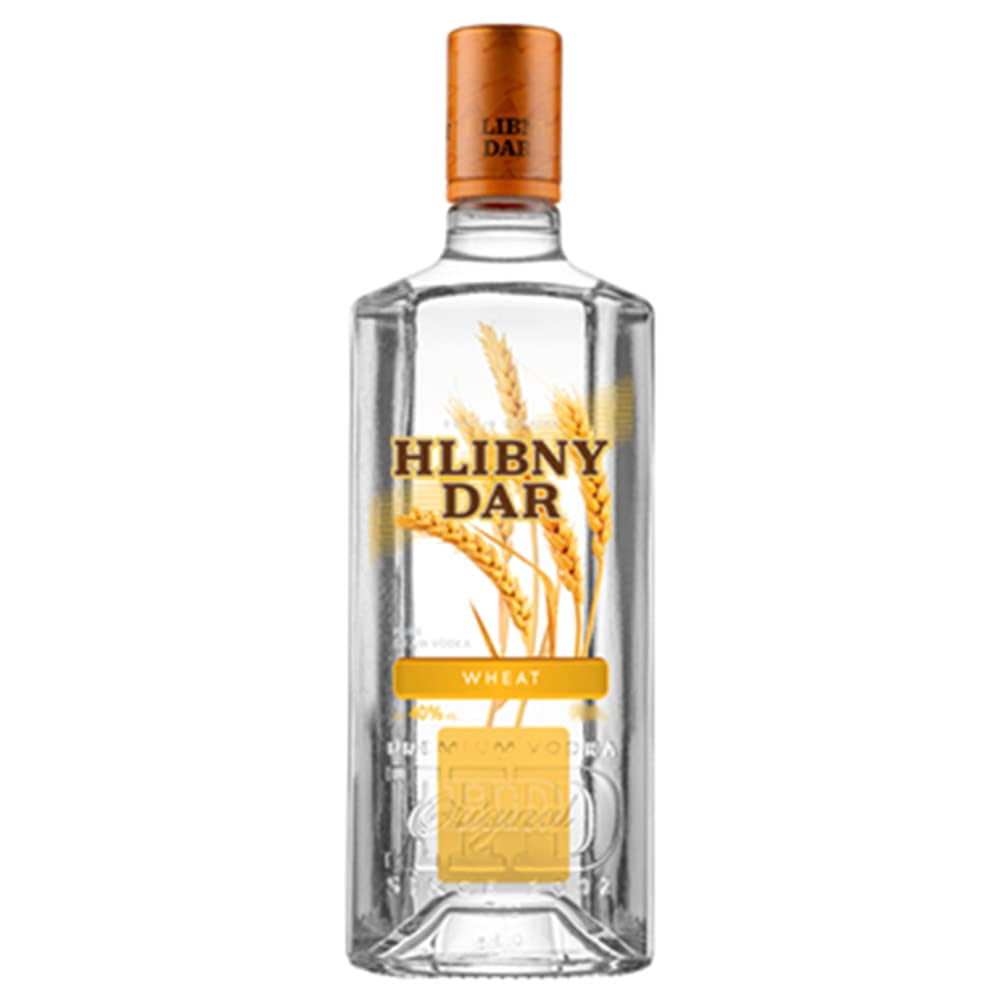 Vodka Hlibny Dar Wheat 0,5L ukrainischer Wodka Chlebnij Dar
