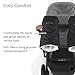 UPPAbaby CozyHandmuff - Easily Attaches to Stroller Handlebars - Ultra-Plush, Weather-Proof Hand Protection - Jake (Charcoal)