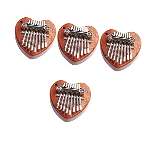 BIENKA 4 ensembles Cadeau Kalimba for Amoureux Pouce Mini Amoureux Assemblée Corde Étudiants Marimba Musique En Bois… - Les Beatles, Paul McCartney, John Lennon, RIngo Starr, George Harrison BIENKA 4 ensembles Cadeau Kalimba for Amoureux Pouce Mini Amoureux Assemblée Corde Étudiants Marimba Musique En Bois…
