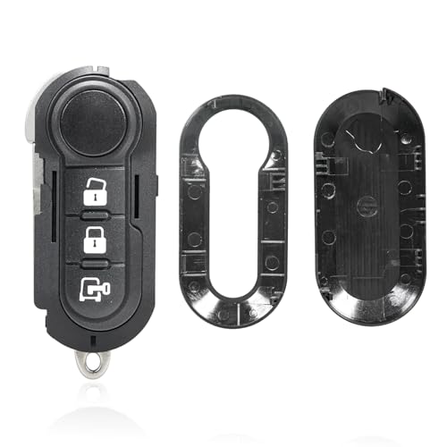 Clé télécommande Fiat 500 robuste avec électronique complète 433 MHz - 7
