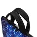 iColor Starry Ultra-Portable Neoprene Carrying Protective Case Sleeve Briefcase Pouch Bag Tote with Handle Fits 11.6 12 12.1 12.2 Inch Netbook/Laptop (IHB12-003)