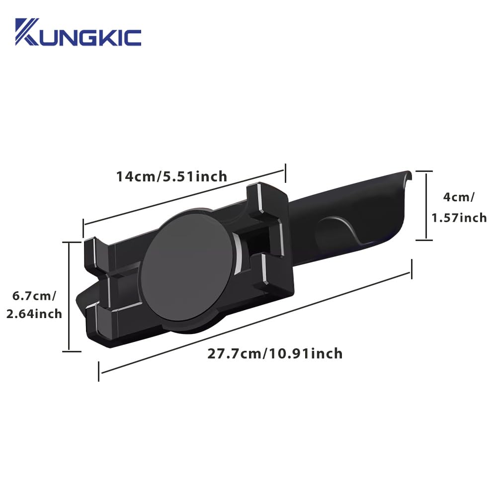 KUNGKIC Supporto per tablet per Mercedes Benz Classe C E-Class GLC, estensibile, universale, rotazione a 360°, per tablet, 1 pezzo