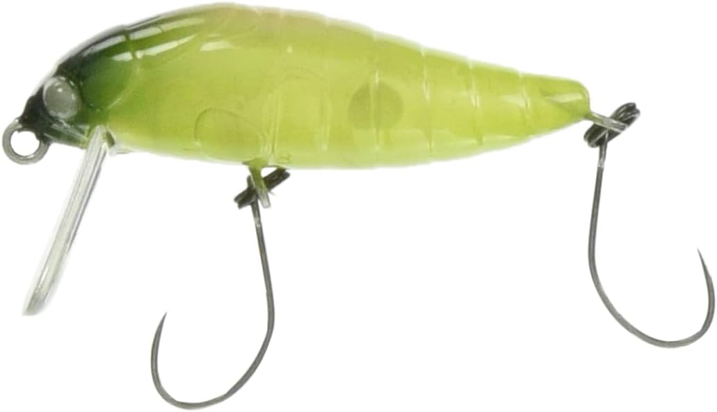 TackleHouse Crankbait Elfin Cicader, F, 1.5 inches (38 mm), 0.1 oz (2.6 g), Floating Lure