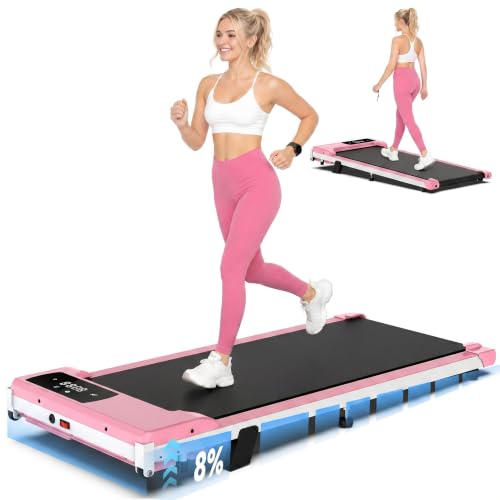 ANCHEER Under Desk Walking Pad Treadmill for Home Office with Incline