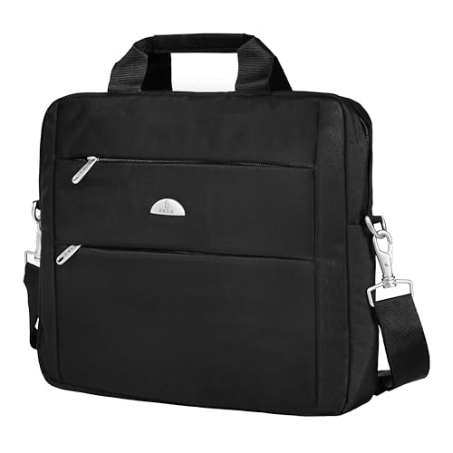 Image of KARA Unisex Nylon Vertical Messenger Bag for iPad - Crossbody Shoulder Sling Bag for Men & Women, Office, Travel & Daily Use, Multi-Pocket Small Bag I Travel Bag I Small Pouch