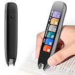 Scan Reader Pen, 142 Languages Scan Translator Pen,Supports Speech & Scan to Text, Real Time Pen Reader Scanner,Smart Reading Pen for Dyslexia, Elderly, Kids, Students