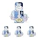 Glade electric scented oil Nachfüller, elektrischer Raumduft Duftstecker mit Duftöl, Pure Clean Linen, 4er Pack (1 x 20 ml)