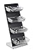 Produktbild APS 11432 Service-Turm Spender System mit, 26 x 18 x 43 cm Schwarz, 3 tiefen Tabletts