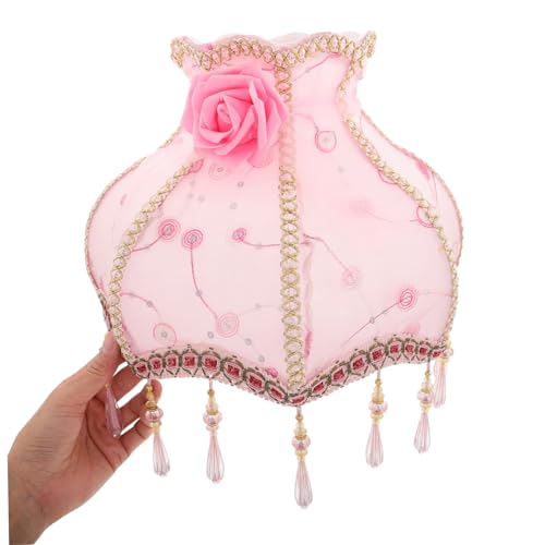 Abat-jour imprimé princesse avec diffusion tamisée pour lampe de table et salon