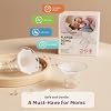 Nursi Luna Flange Sizing Kit 3-in-1 with 13/15/17/19/21mm for 24mm Electric Breast Pump Flanges/Shields, 10PCS Soft Silicone Flange Inserts for More Comfortable Pumping, BPA-Free, Essential for Moms #4