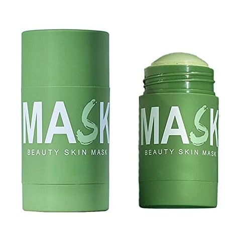 Reddhoon Green Tea Purifying Clay Stick Mask Oil Control Acne Clearing, Blackhead Remover, Improves Skin Texture Solid Facial Mask, 1 Pack Cover