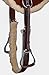 Acerugs New Western English Horse Riding Bareback PAD Premium TREELESS Saddle Leather Stirrups Comfy Horse Saddle TACK (Brown)
