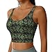 Fresh Peacock Print Lightweight Trendy Women Sports Vest Yoga Workout Running Vests All Seasons