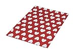 tela jersey poliester caracteristicas Dimensiones: 50 x 160 cm 1buy3 Tejido de punto estampado para coser  92% algodón, 8% elastano  tela infantil  jersey de algodón  patrón: corazones rojos  50 cm x 160 cm  precio básico por m² = €9,99