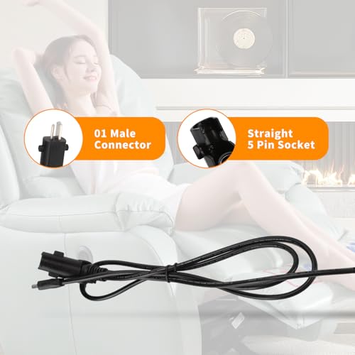 Actuador lineal 29V DC compatible con sillones reclinables 5