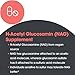 Allergy Research Group N-Acetyl D-Glucosamine 500mg - NAG Supplement, Joint Support, Glucosamine Sulfate, Joint Health Formula, Motility Activator, Vegan, Non-Sulfur, Vegetarian Capsules - 90 Count