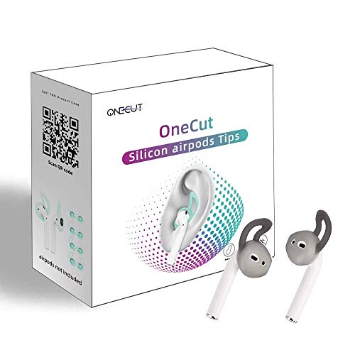 OneCut 5 works Silicone Ear Tips Compatible for AirPods 1&2,Silicone Soft Anti-Slip Sport Earbud Tips - Image 3