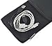 Cosmos Neoprene Carrying Protection Sleeve Bag Cover with Outer Mesh Pocket Compatible with Magic Mouse & Trackpad and Mini Wireless Keyboard (Black)