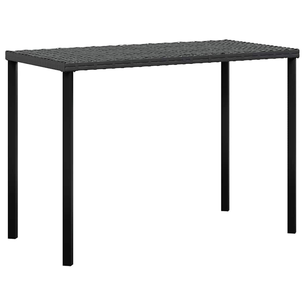 Sofa Terraza Exterior, Muebles Jardin Exterior, Conjunto Jardín de Ratán, Sillones de Jardin, Sofá de Terraza, Set de sofás en Forma de L 5 pzas Cojines ratán sintético Negro