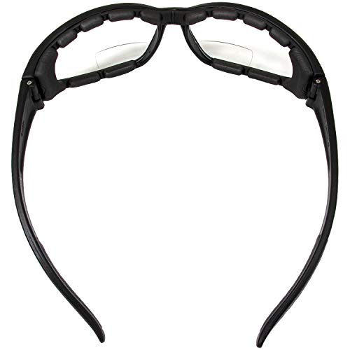 Global Vision Hercules Bifocal Anti-Fog Safety Glasses With Eva Foam, Clear Lens (2.00) #TOP3