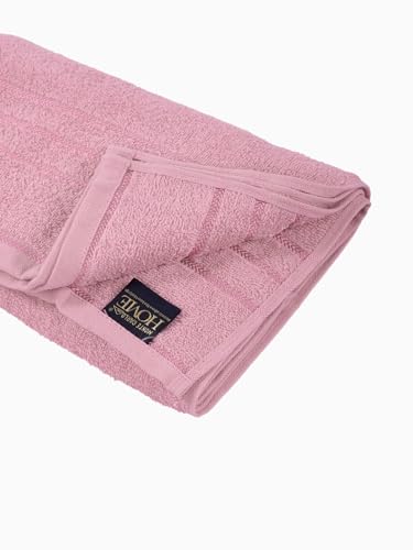 Image of Monte Carlo Essential Cotton Small Bath Towel | 340 GSM Ultra Lightweight & Quick Dry | Soft Absorbent Compact Towel 60x120 cm | Bathroom Towel for Gym, Travel & Daily Use (Soho) | Cranberry Red