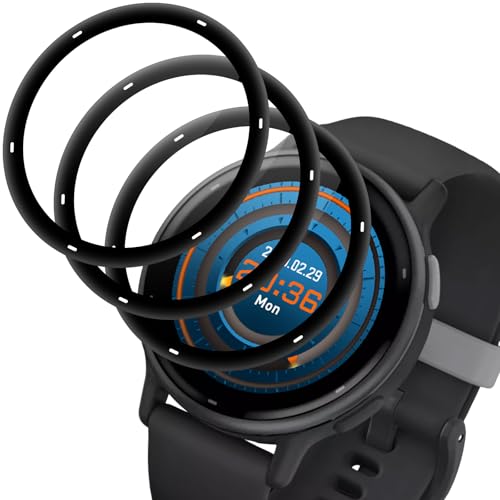 Elecshion 3 Stück Schutzfolie für Garmin Vivoactive 6 42mm screen protector handyglas 9H Härte Anti-Kratzen glasschutzfolie Film